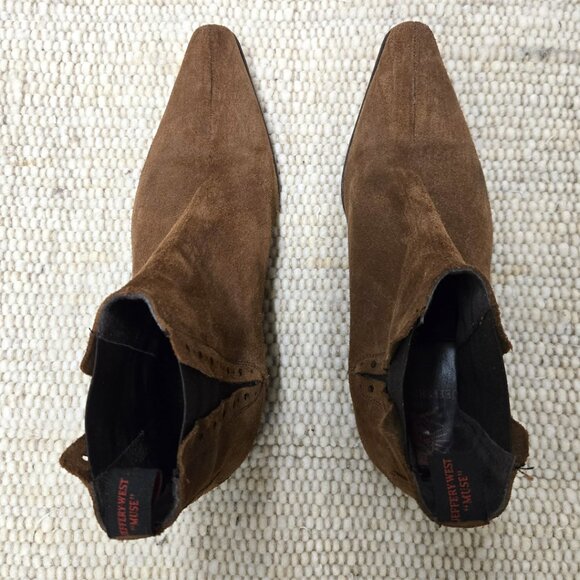 KILLER JEFFREY WEST (MUSE) BROWN SUEDE BOOTS. 10.5 SIZE. GREAT CONDITION. - Picture 2 of 8